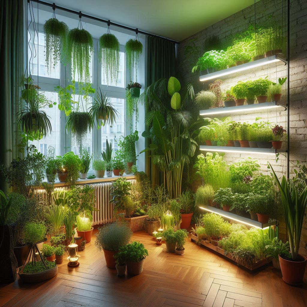 Growing With Grow Lights