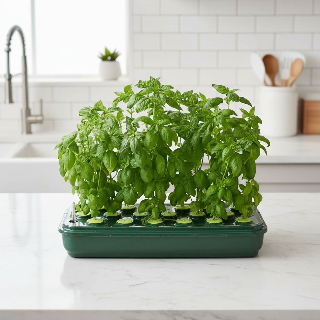 Heirloom Basin | 20L hydroponic basin with premium net cups