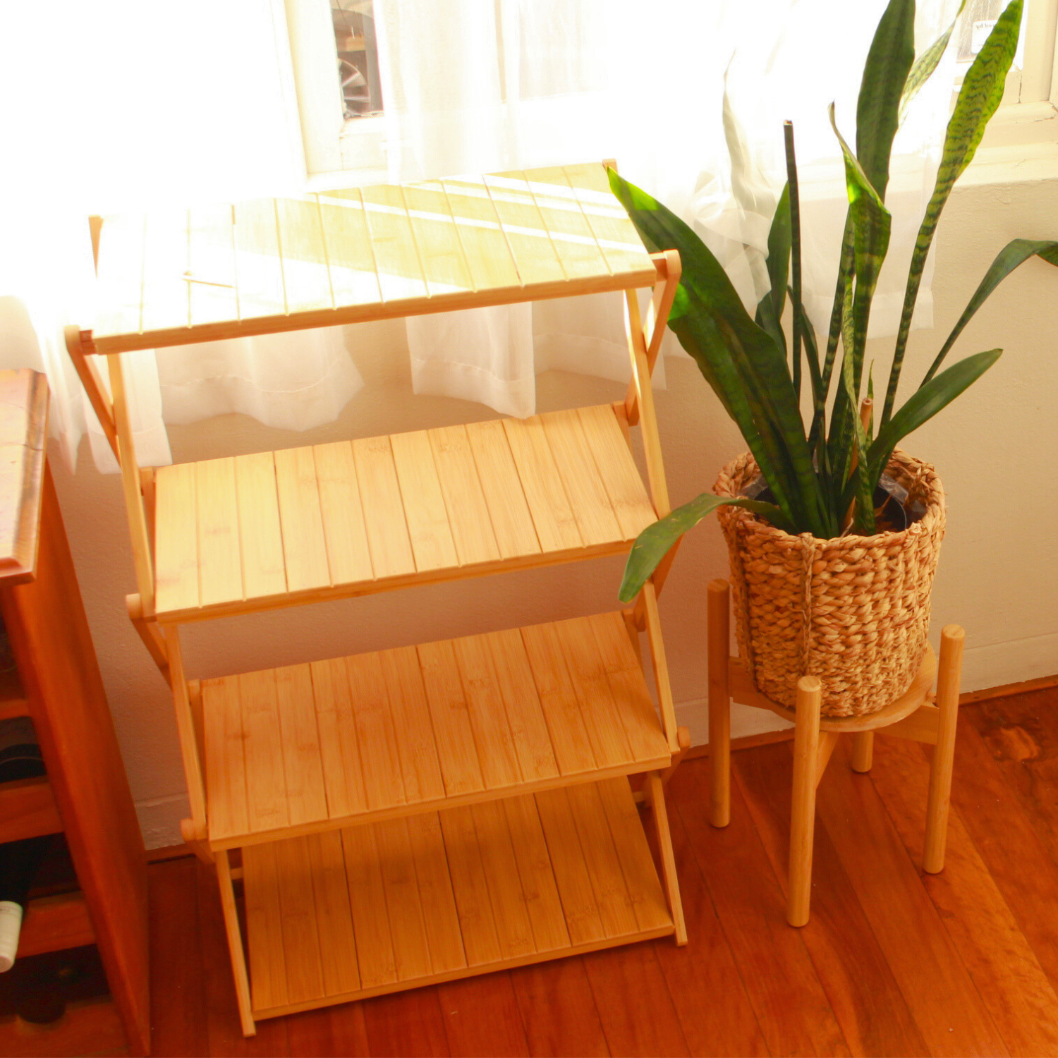 Four Tier Indoor Plant Stand