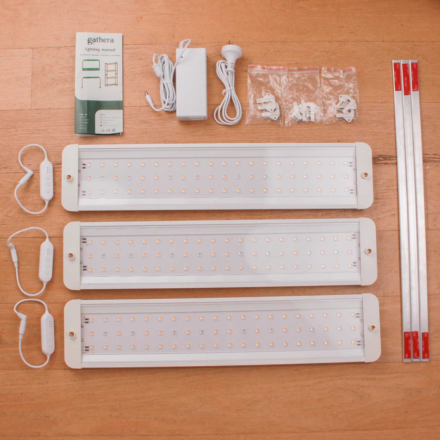 Sun Panel 3 | Full spectrum LED light panels | Clip onto shelves