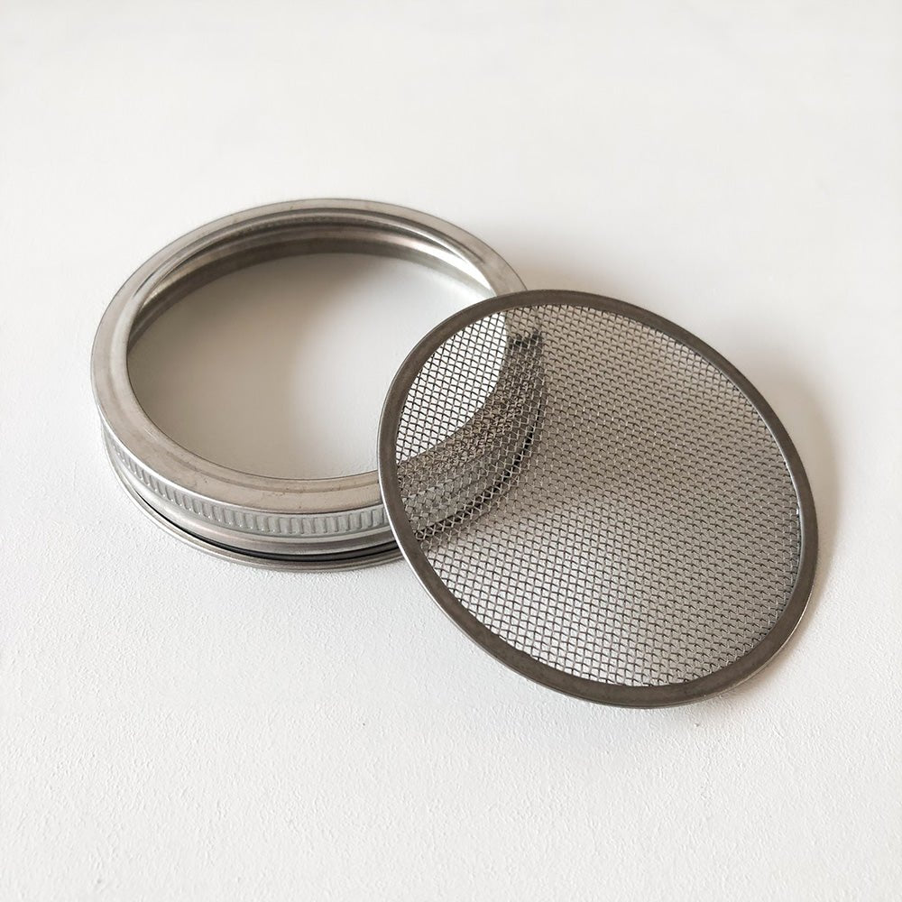 speedy sprouter stainless steel mesh and lid